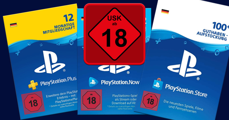 wirklich Jahren? PSN-Guthaben-Karten 18 ab Sind Store: PlayStation