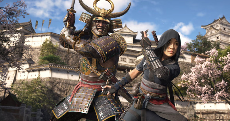 Die Protagonisten von Assassin's Creed Shadows: Samurai Yasuke und Shinobi Naoe (Abbildung: Ubisoft)