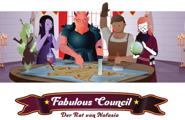 Das Online-Spiel Fabulous Council liegt in einer erweiterten Version vor (Abbildung: Vertretung der EU-Kommission)